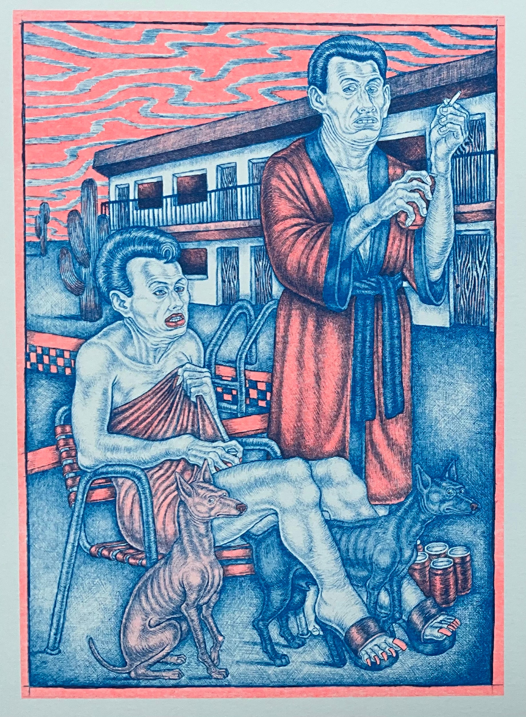 Acrylic toenails (Limited edition print)