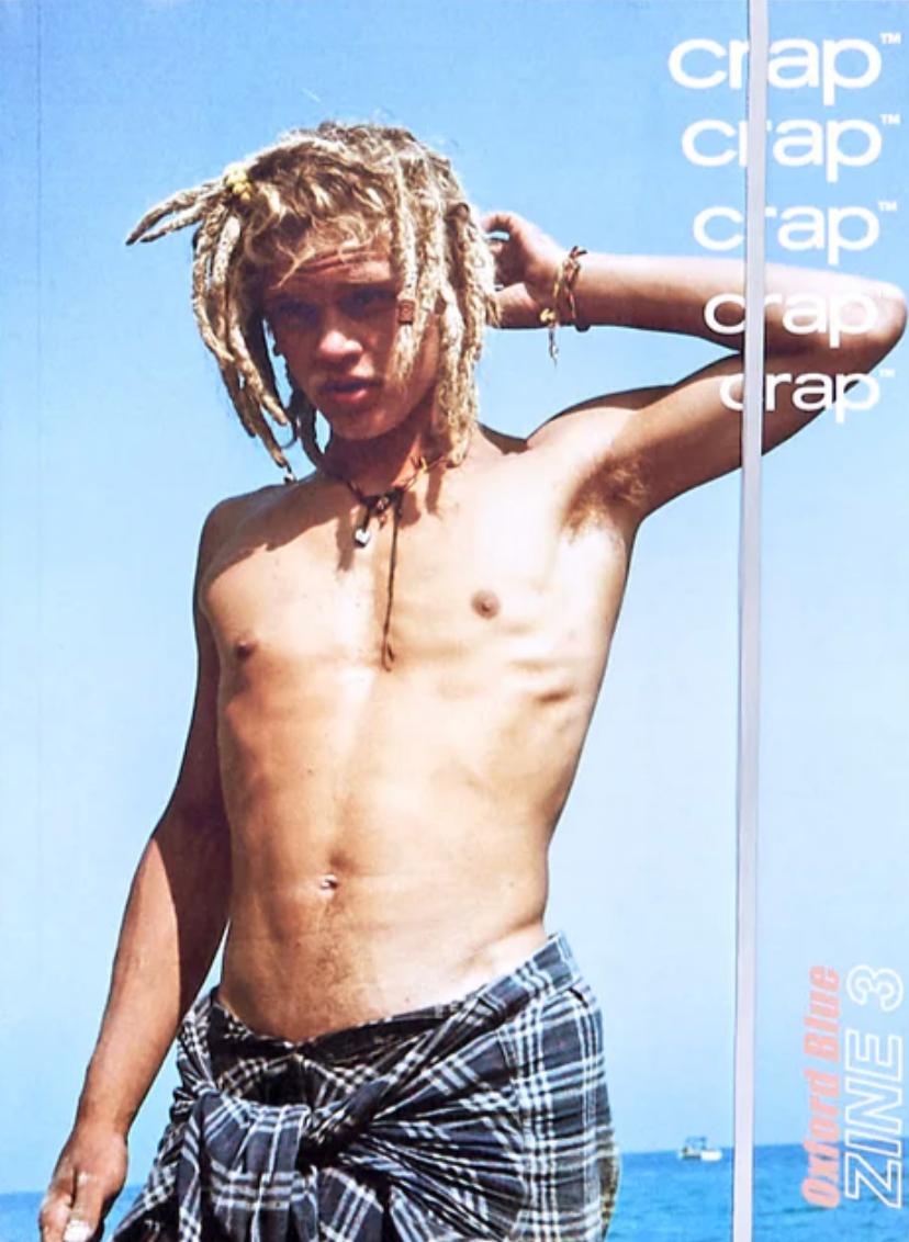 Crap zine 3 Oxford Blue