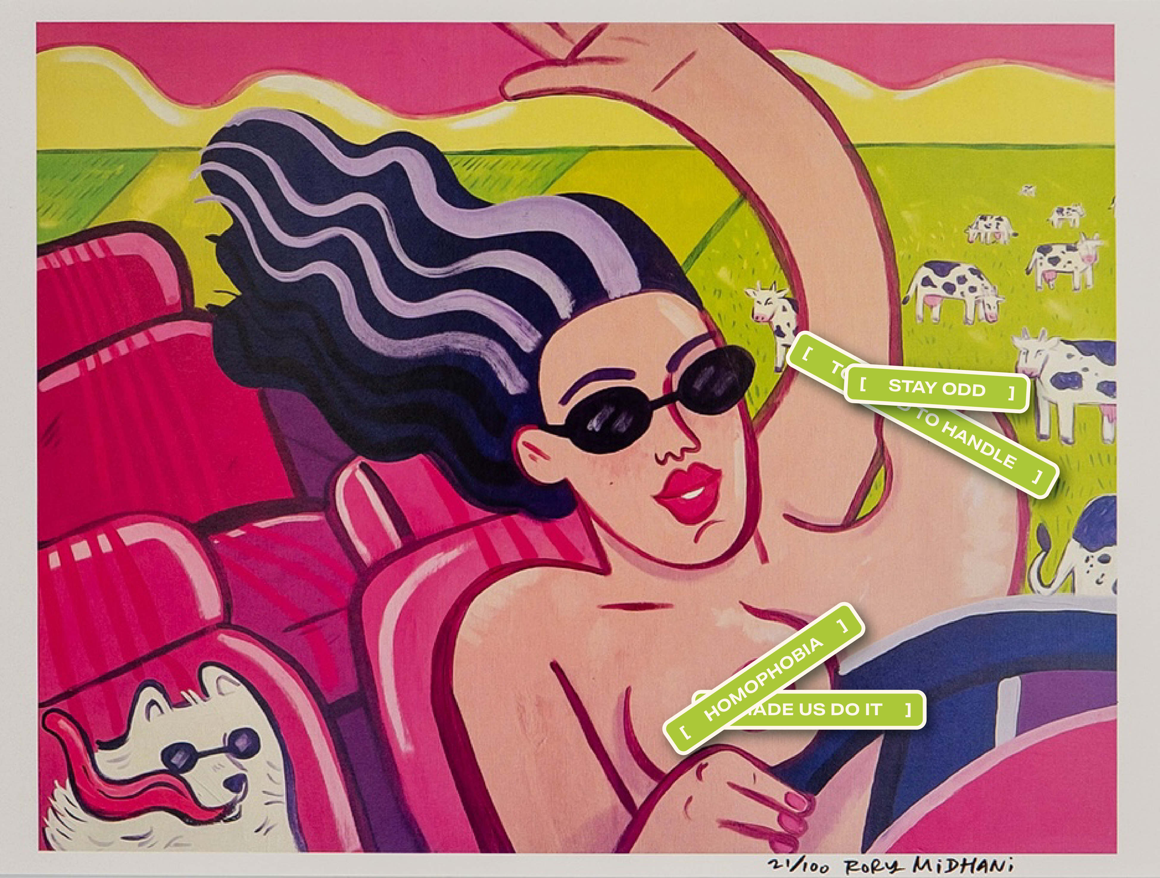 Free Lady (Limited edition print)