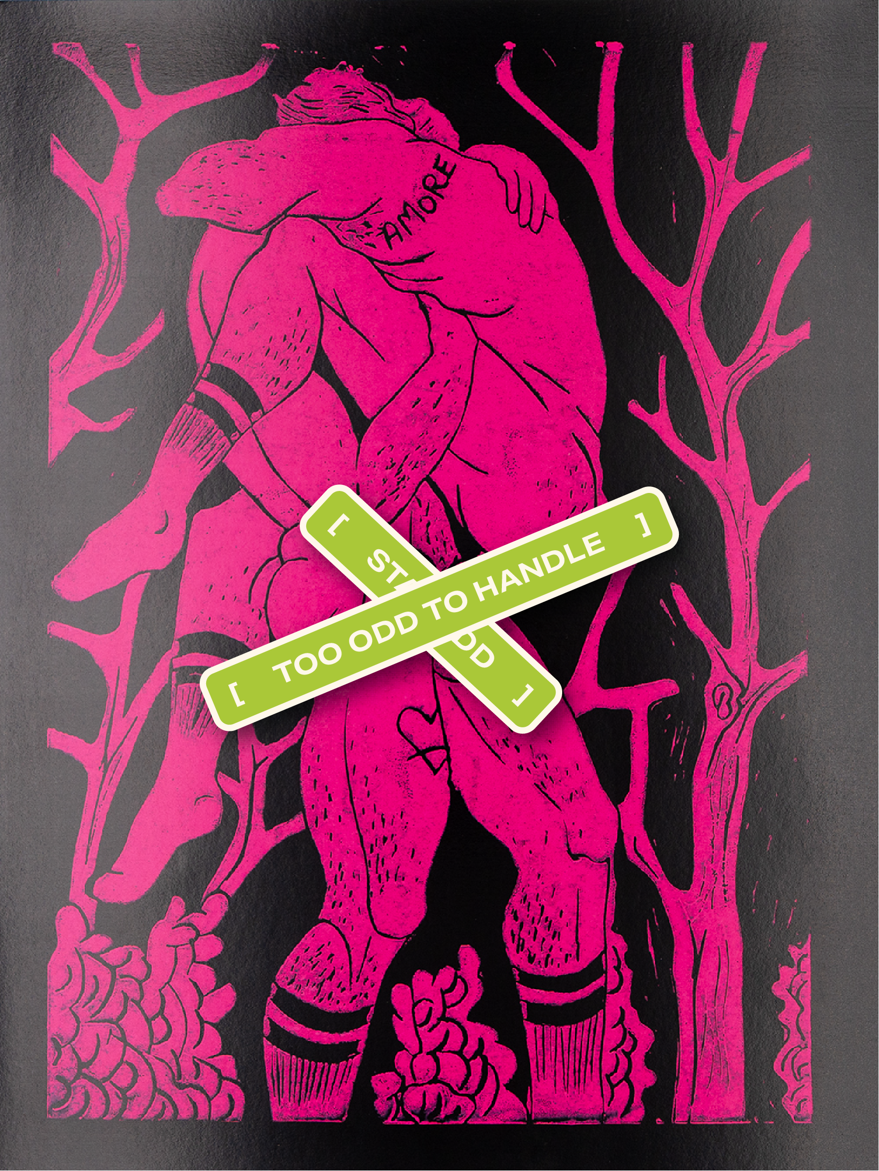 Amore - pink (Postcard)
