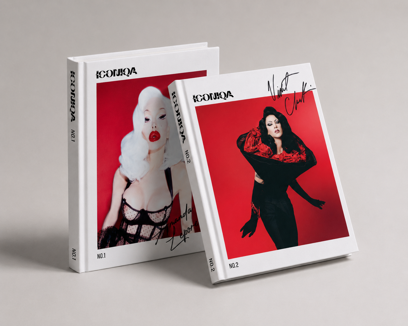 ICONIQA No. 2 + ICONIQA No. 1 Hard Cover Bundle