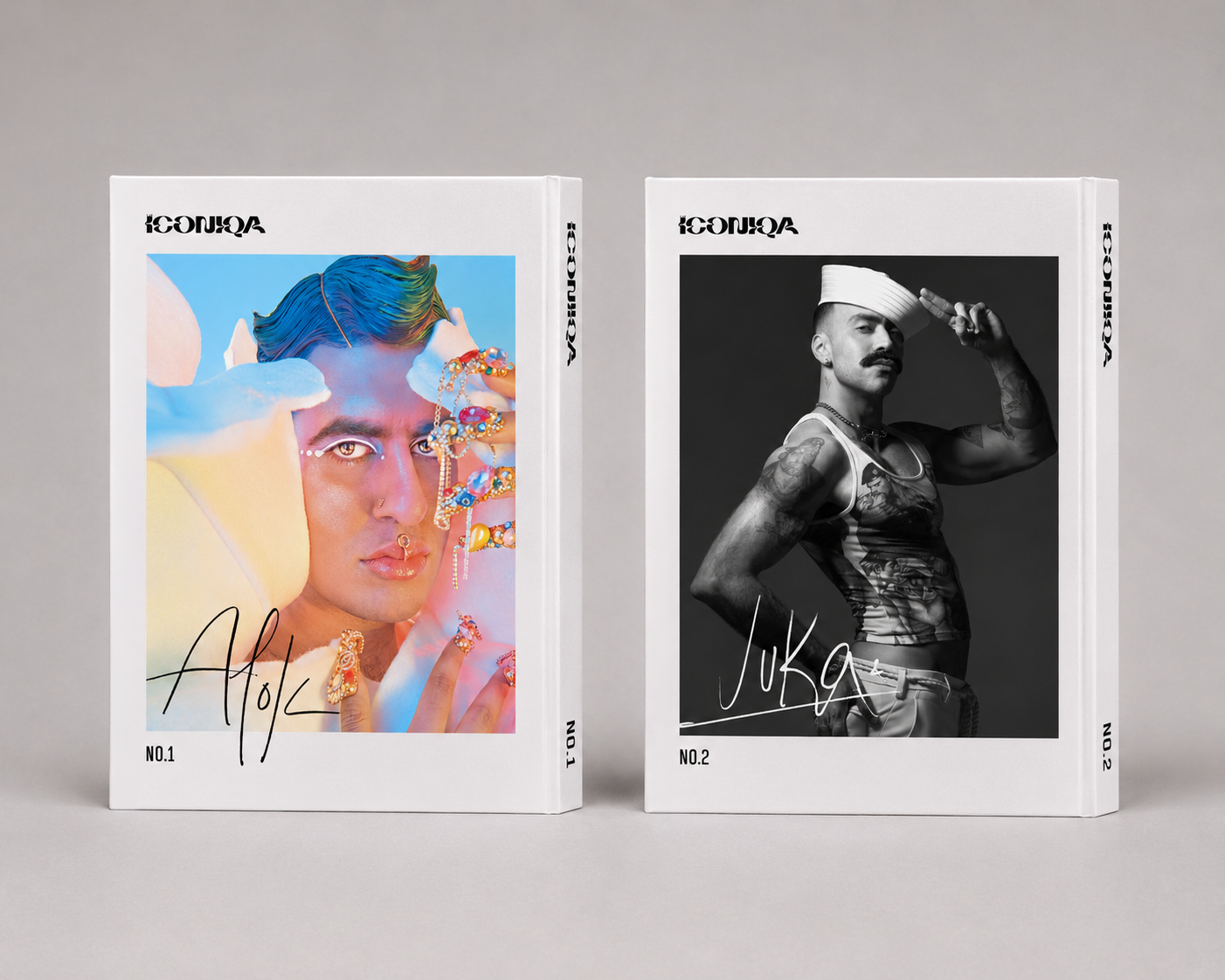 ICONIQA No. 2 + ICONIQA No. 1 Hard Cover Bundle