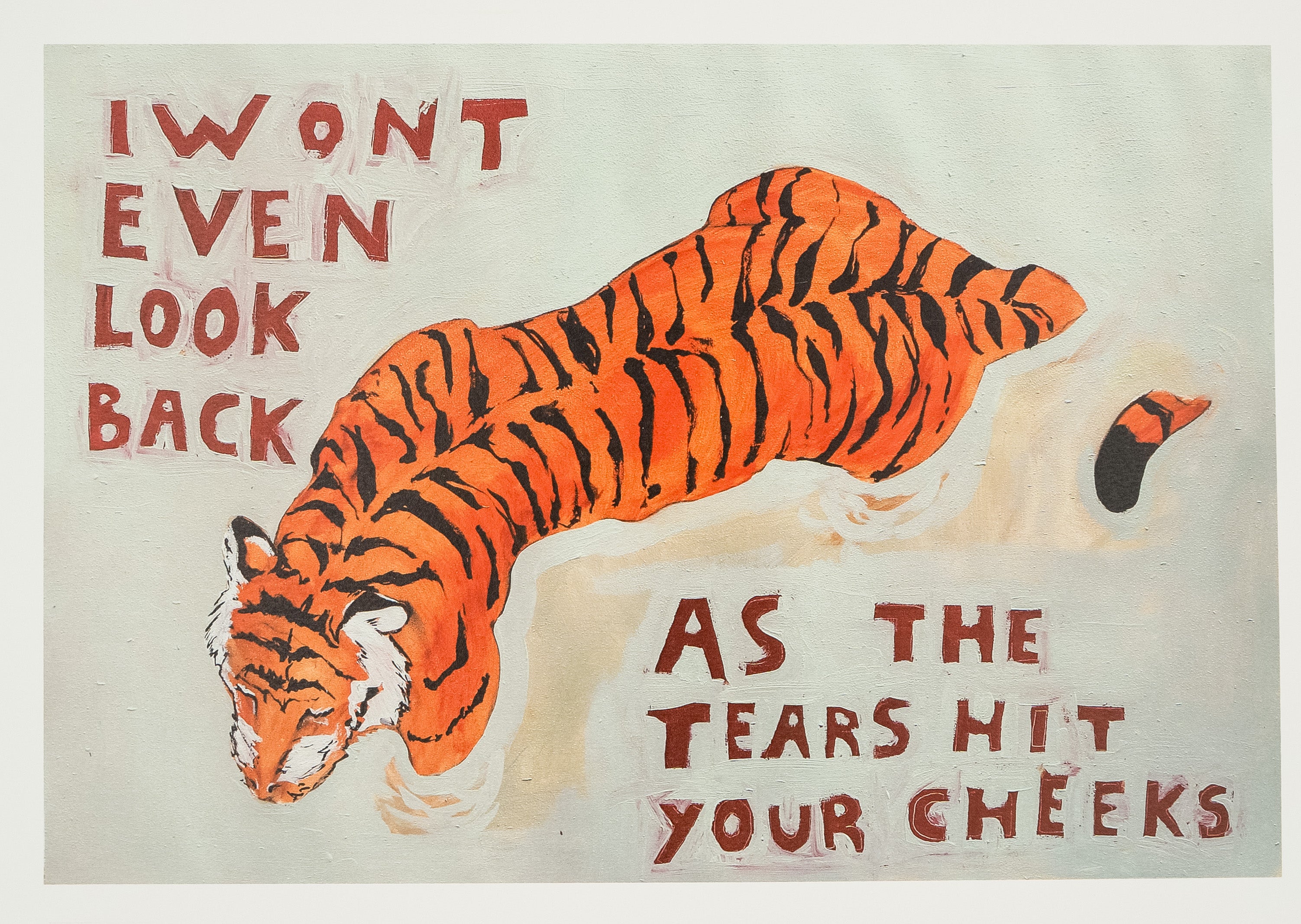 I won't even look back (Print)