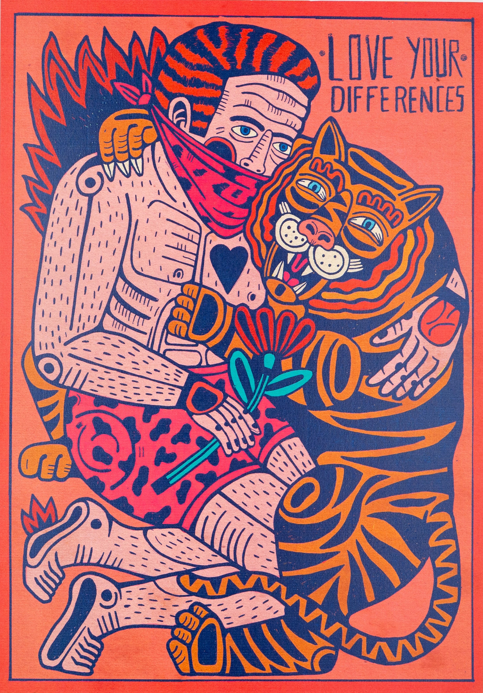 Love your differences (Print)