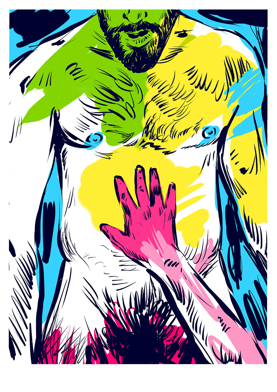 Lust - Down on you (Print)