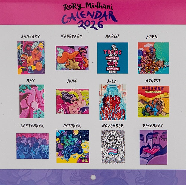 Calendar 2026 by Rory Midhani