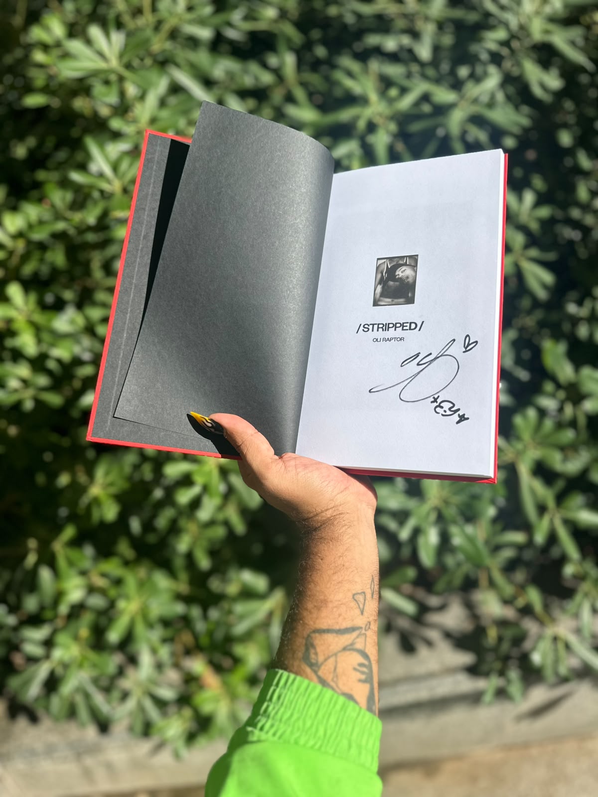 Stripped (signed copy)