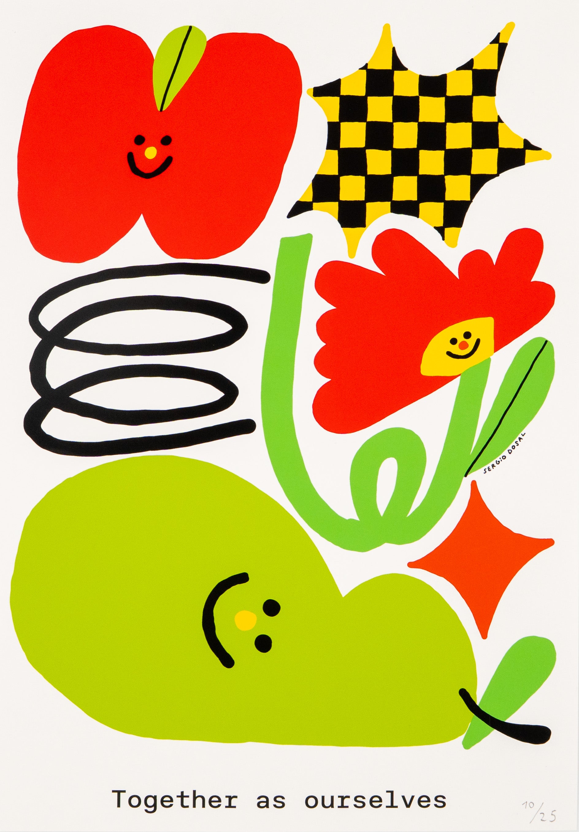 Together as ourselves (Limited edition print)