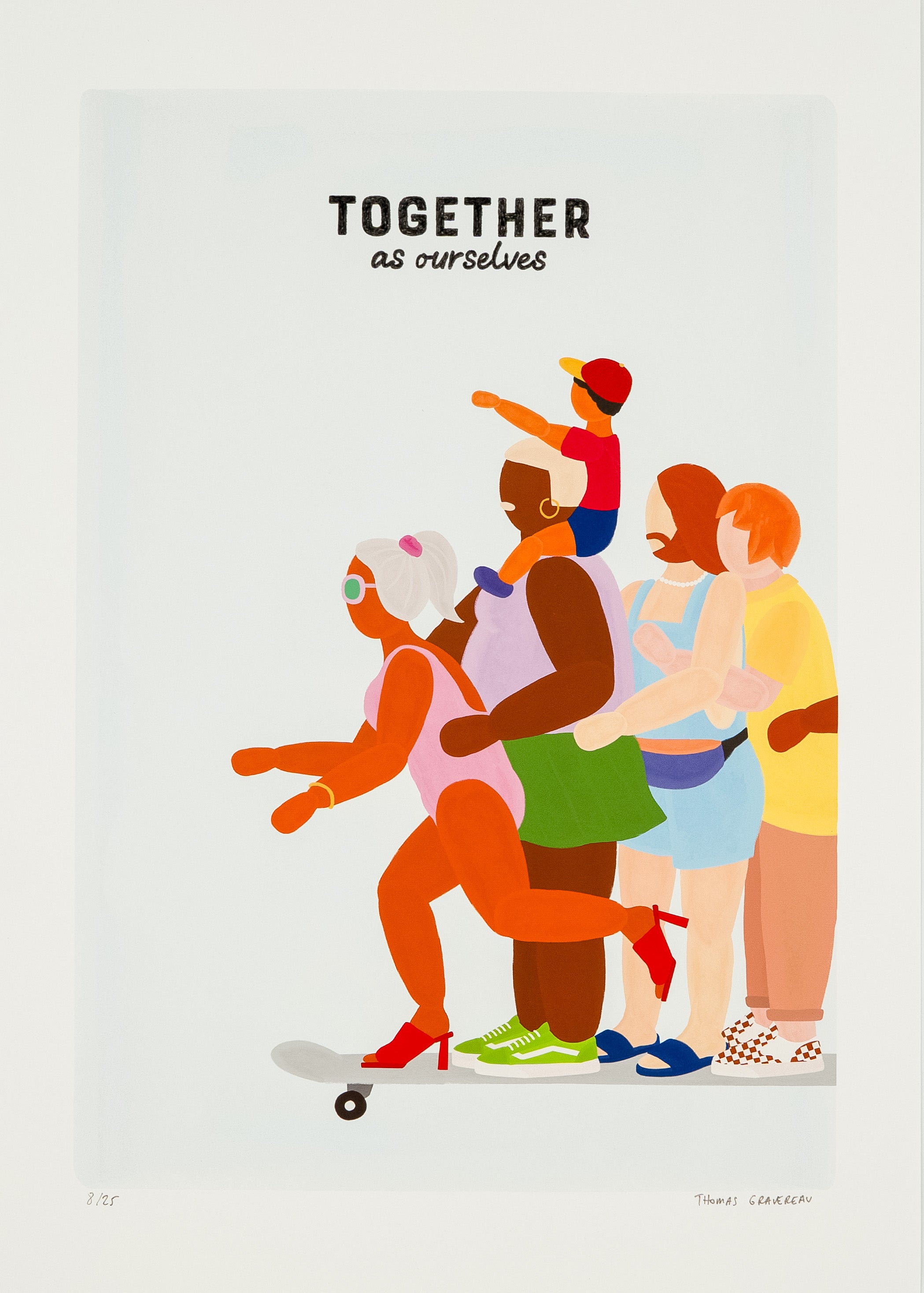 Together as ourselves (Limited edition print)