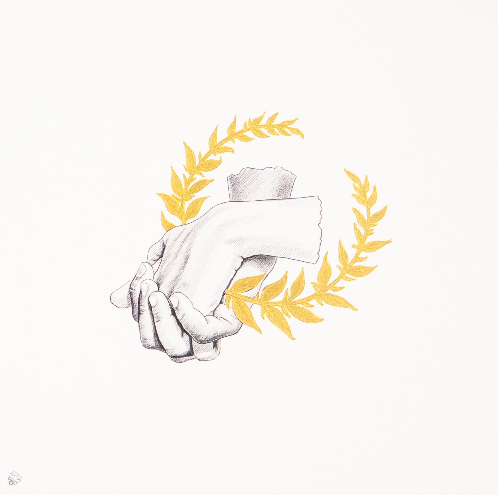 Vamos dorado (Print)