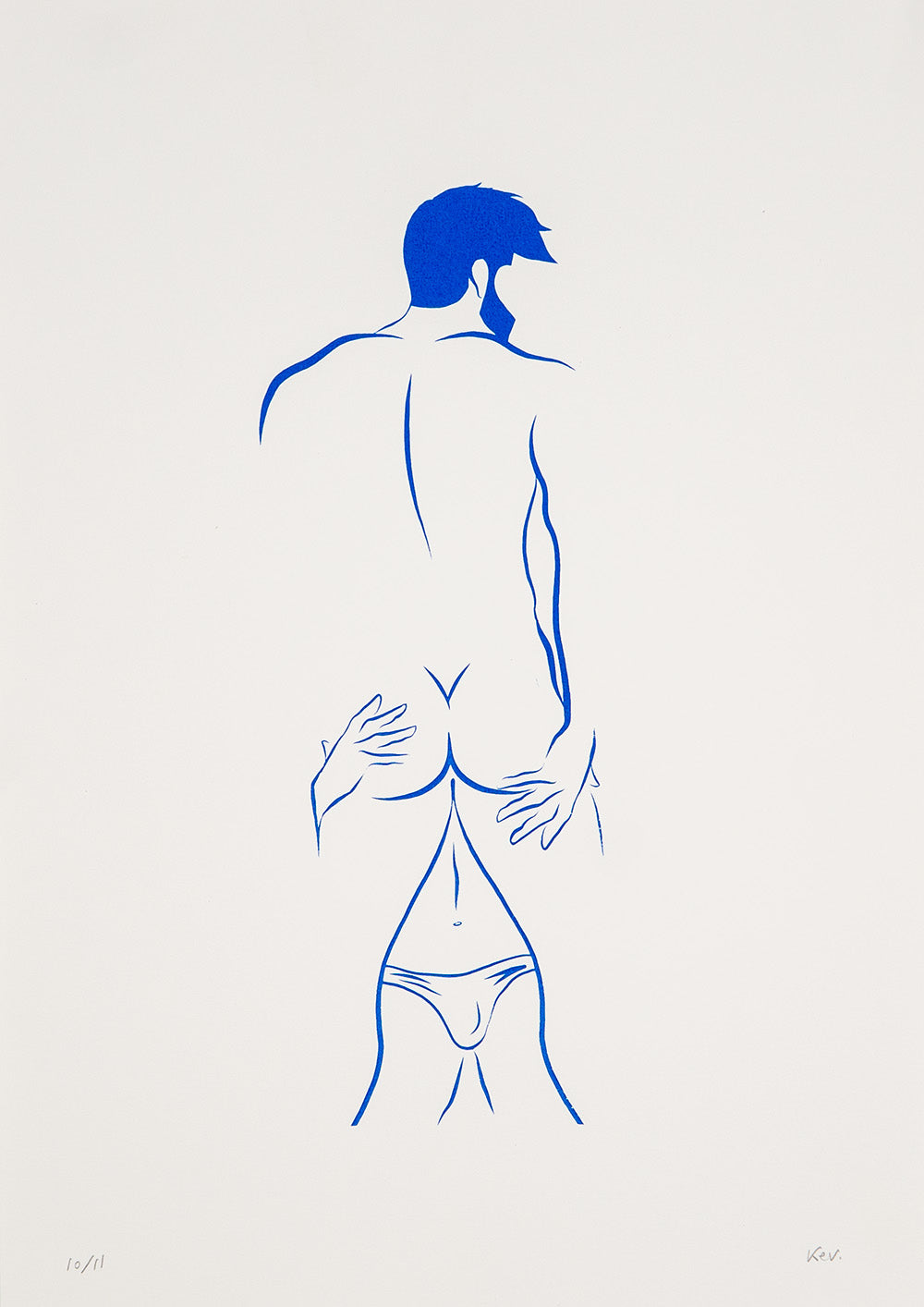 Guilty pleasure blue (Limited edtion print)