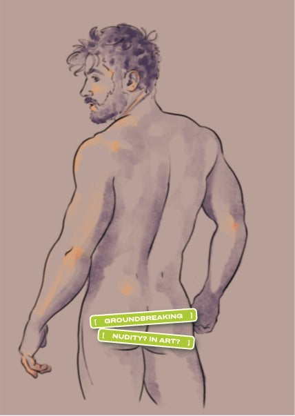 Back Study I (print)