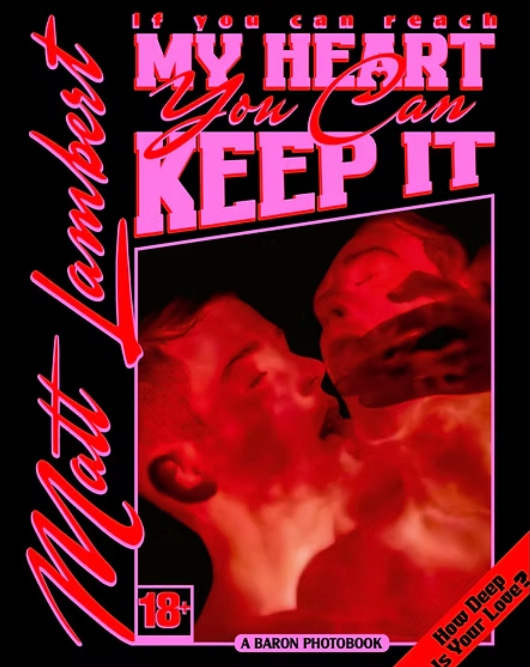 If you can reach my heart, you can keep it.