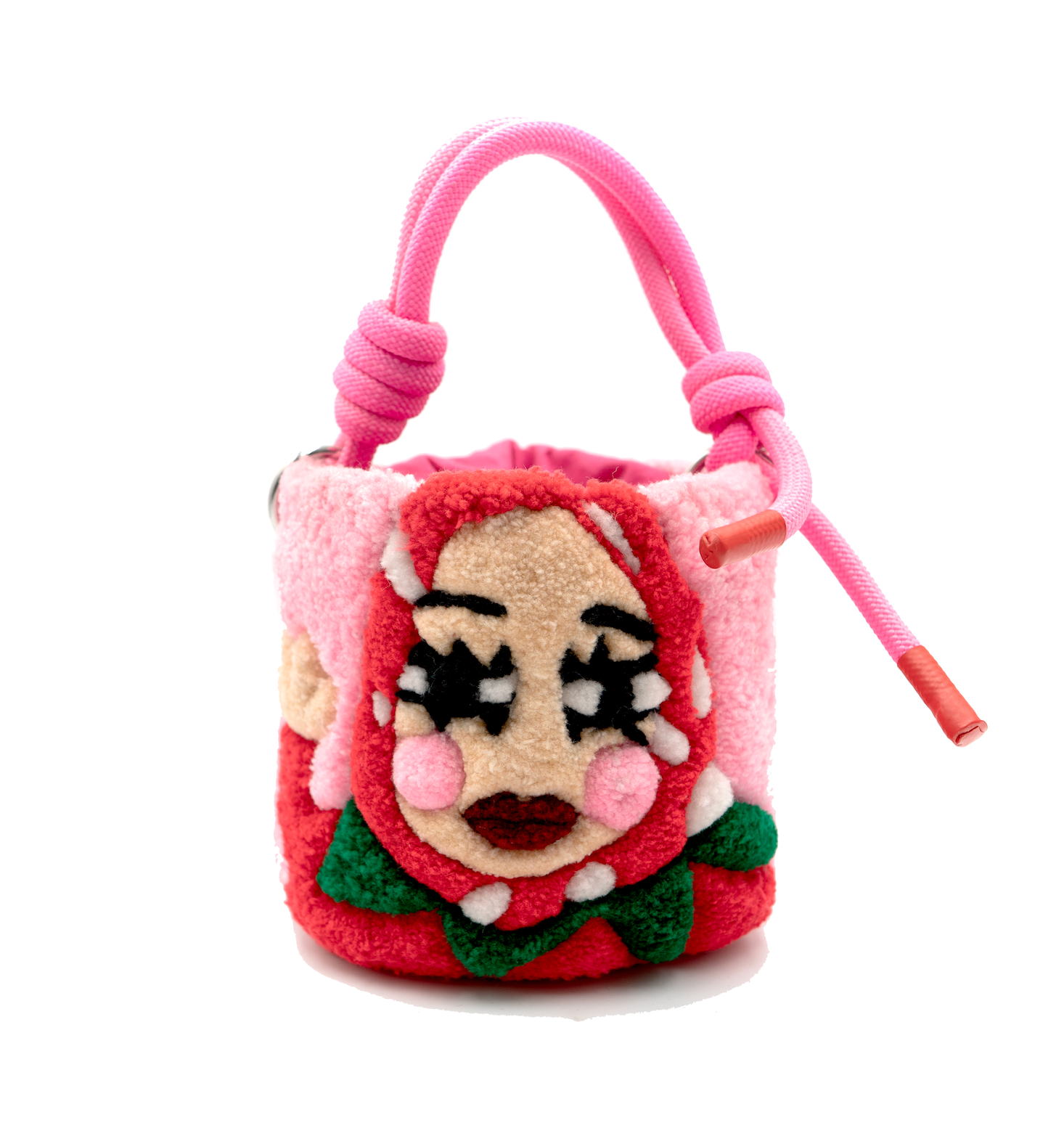 Bucket bag Niño Fresa