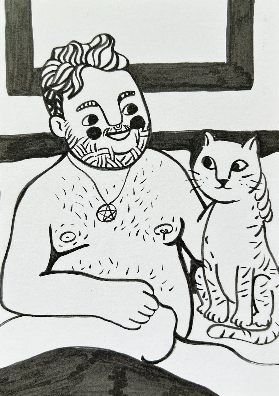 Meow (Postcard)