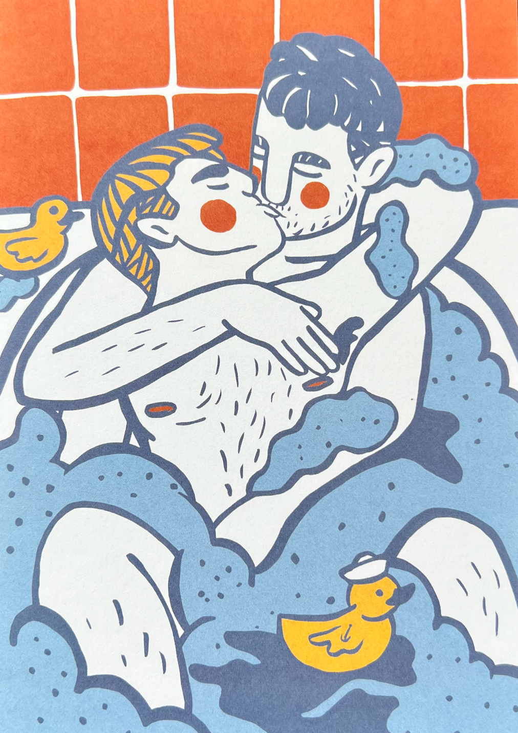 Bathtub (Postcard)