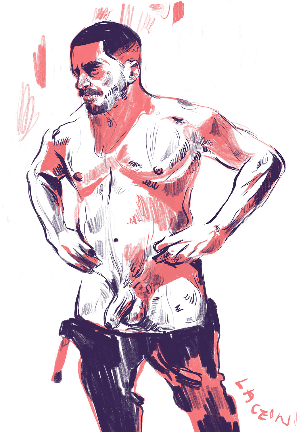 Longing - Oh daddy! (Print)