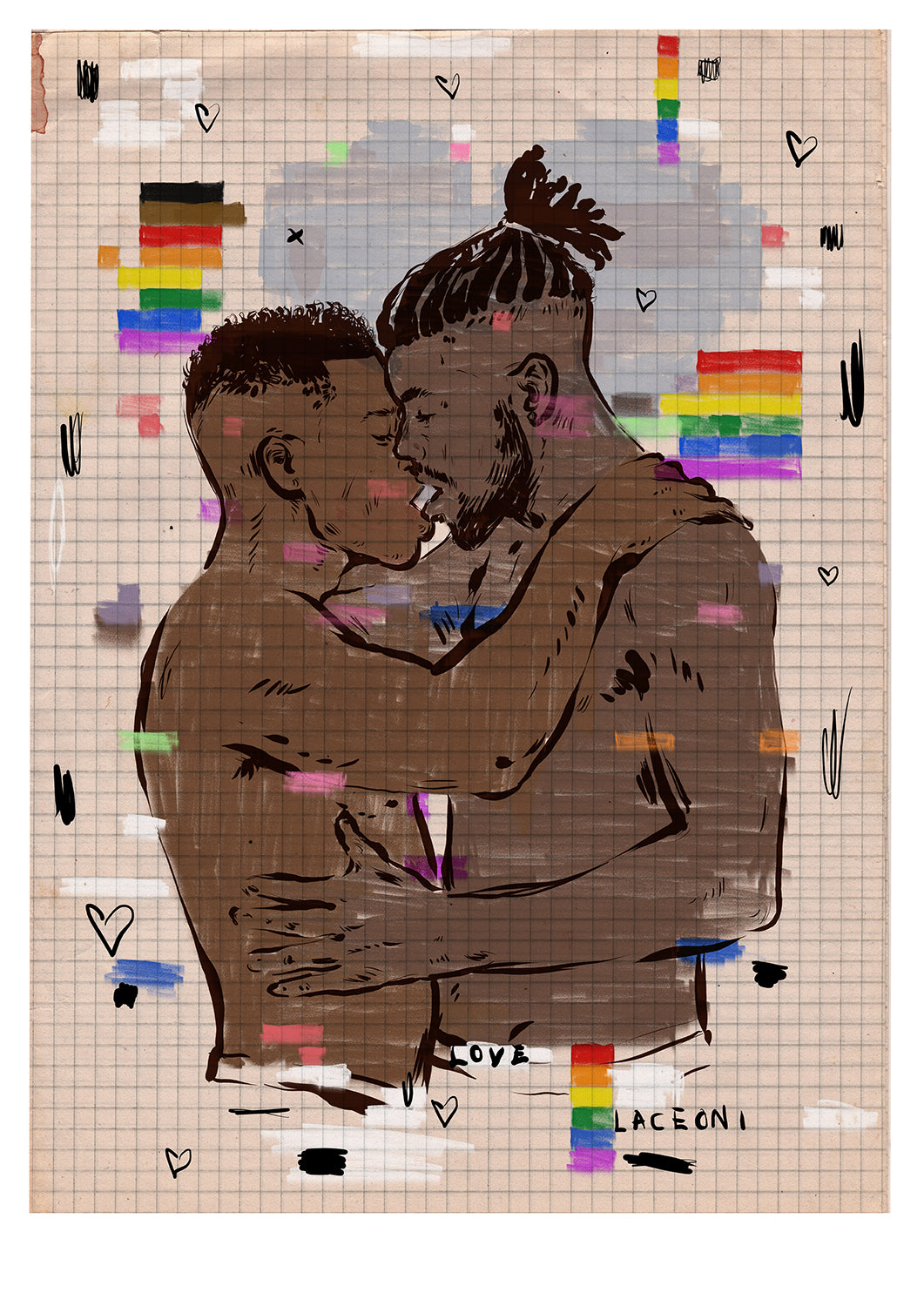 Love - BLM pride (Print)