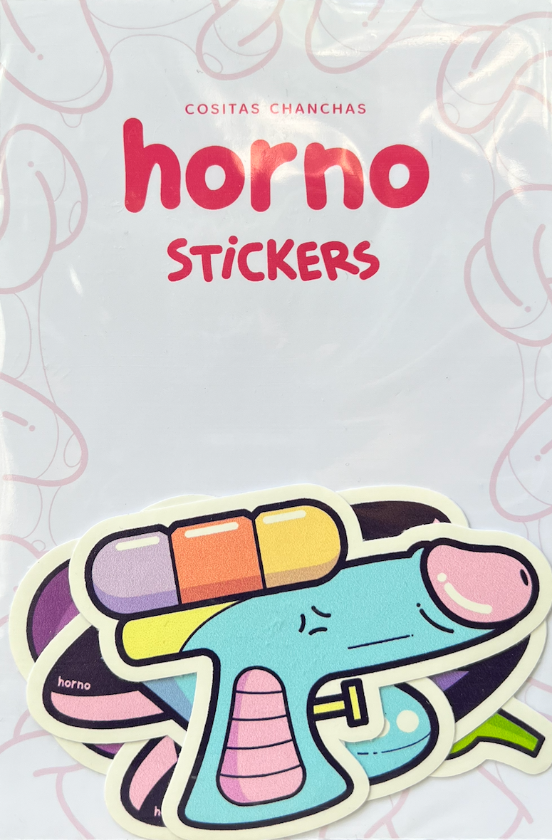 Pack of 4 stickers Vol.1