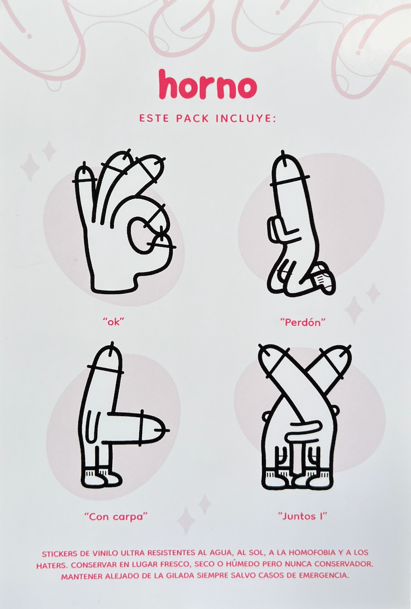 Pack of 4 stickers Vol.2