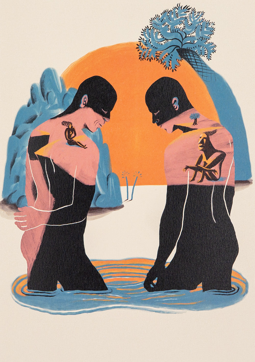 Parallel islands (Print)