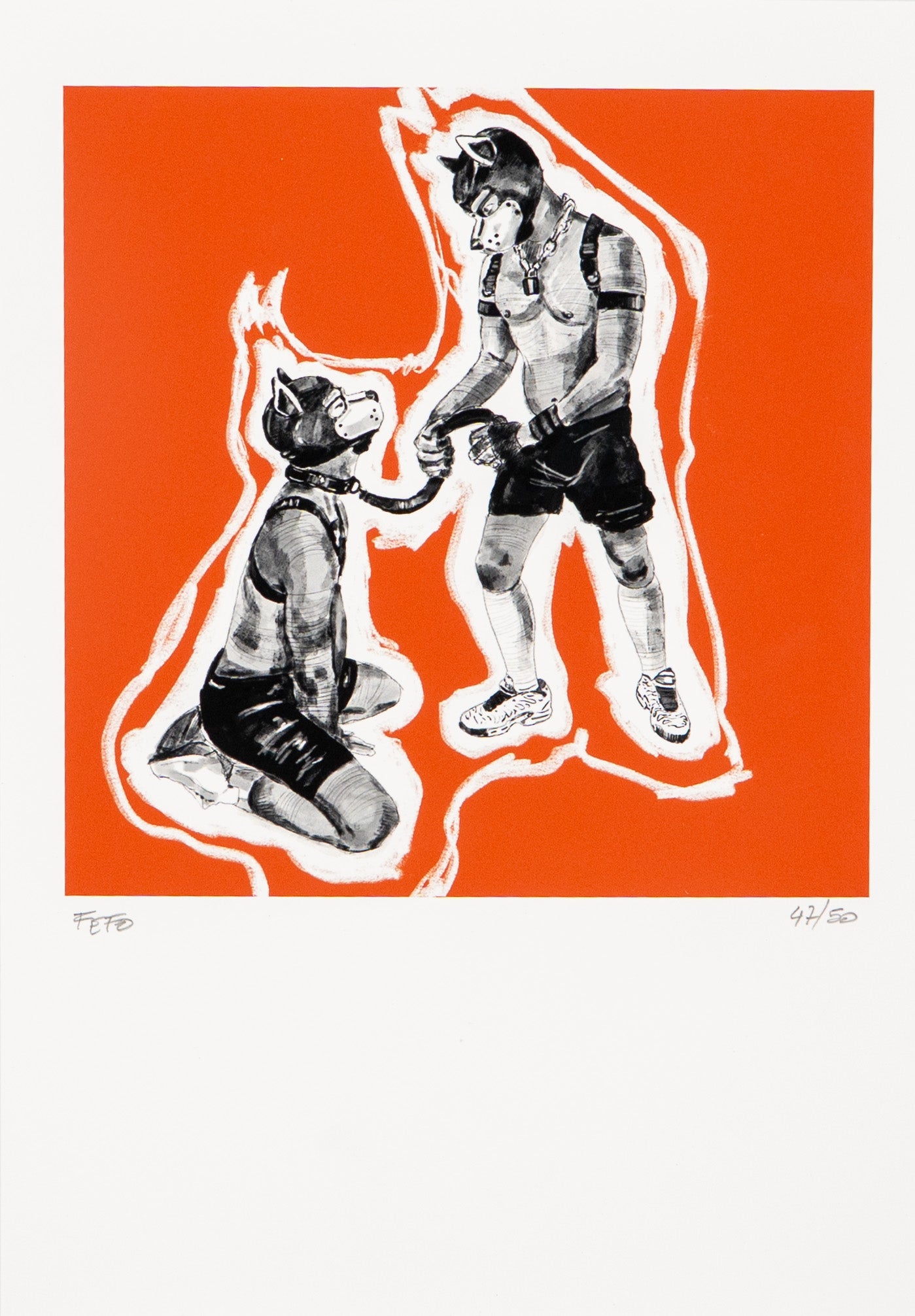 Playful puppy (Limited edition print)