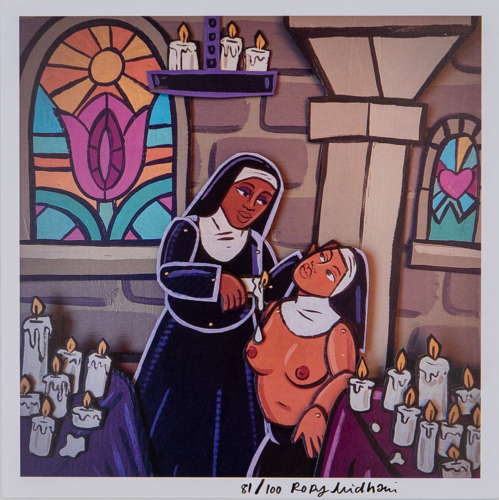 Holy wax play (Limited edition print)