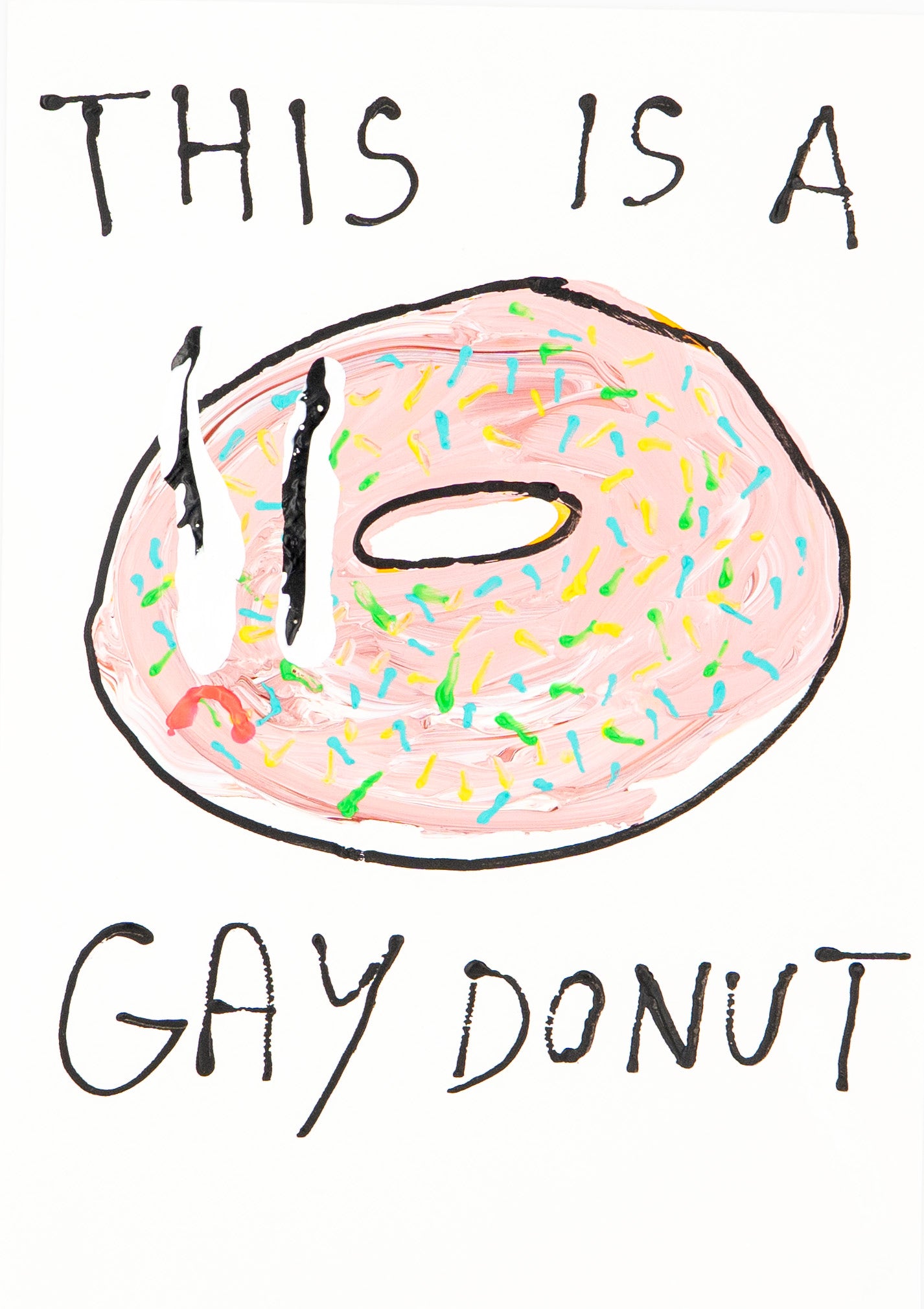 This is a gay donut (Original)