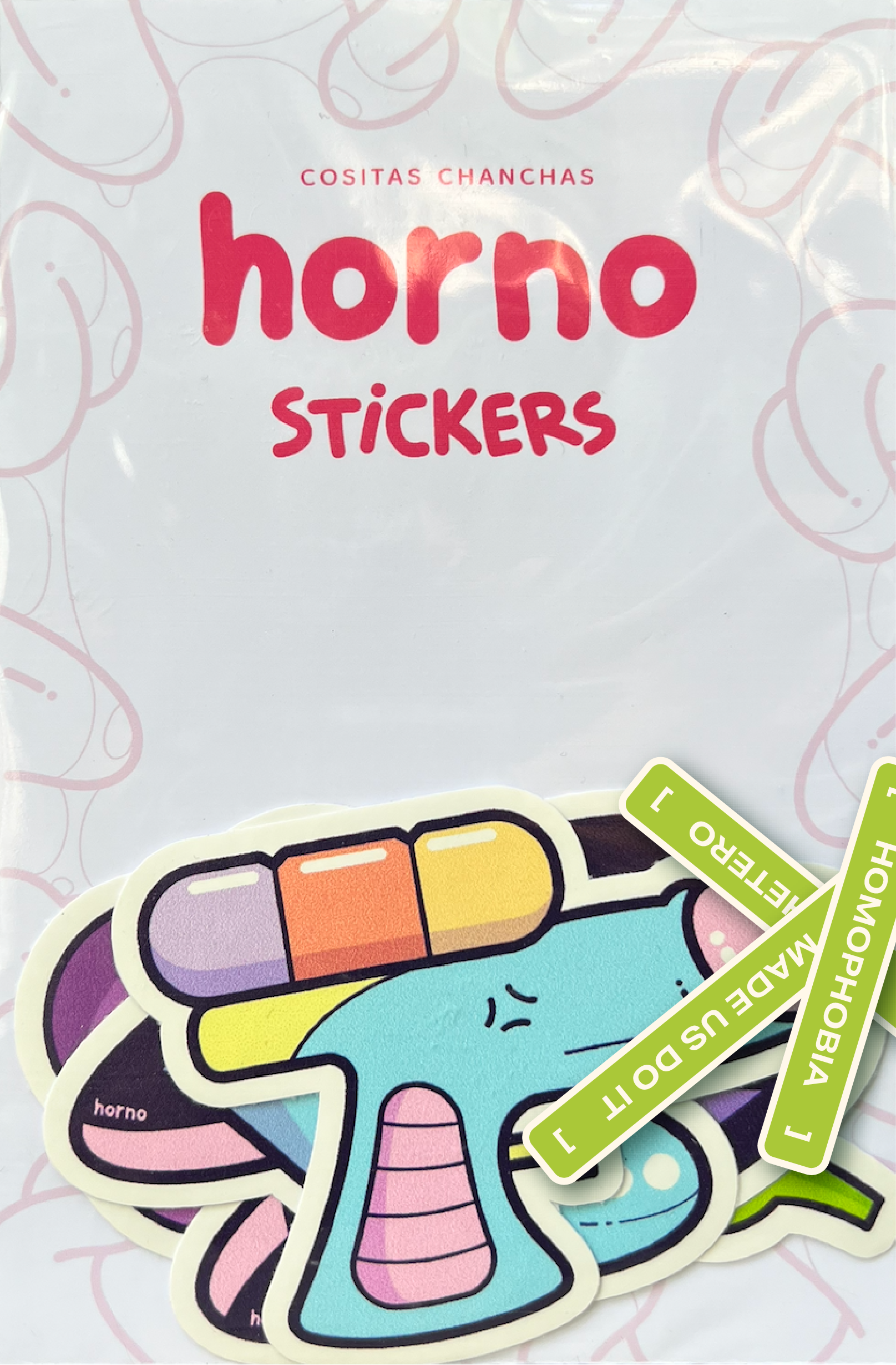 Pack of 4 stickers Vol.1
