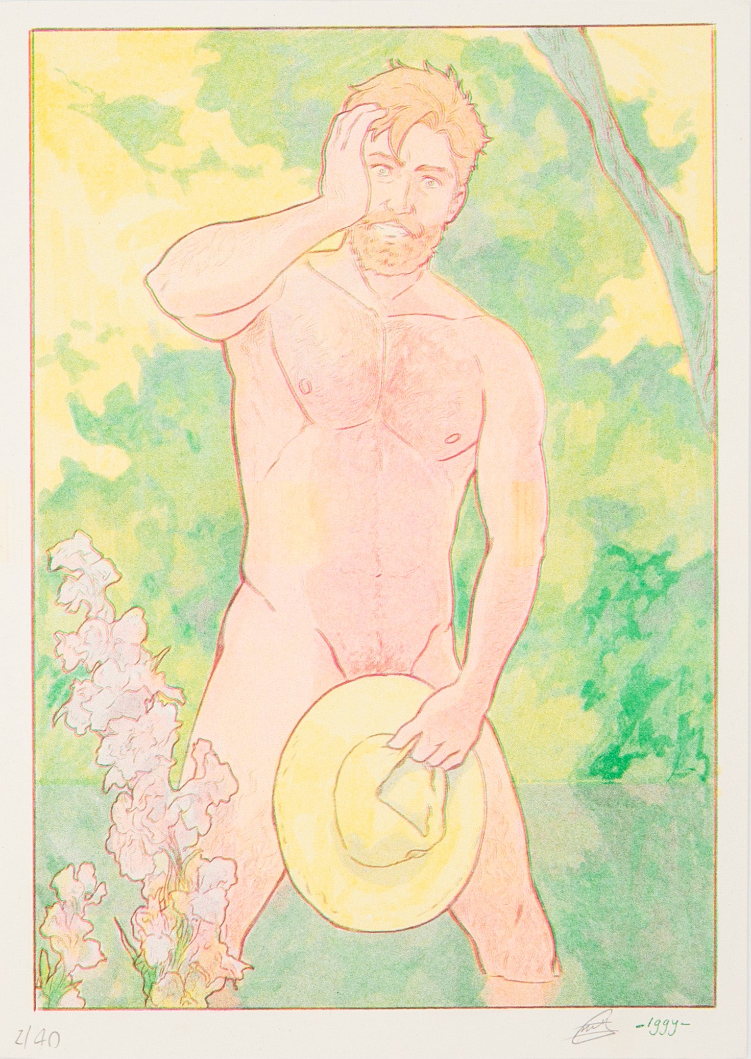 Verano (Limited edition risograph print)