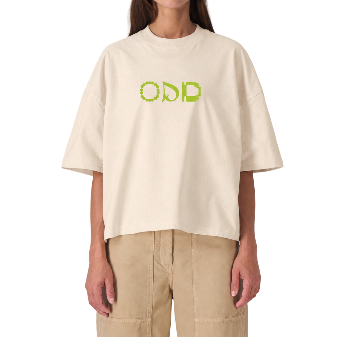 Cream ODD T-shirt