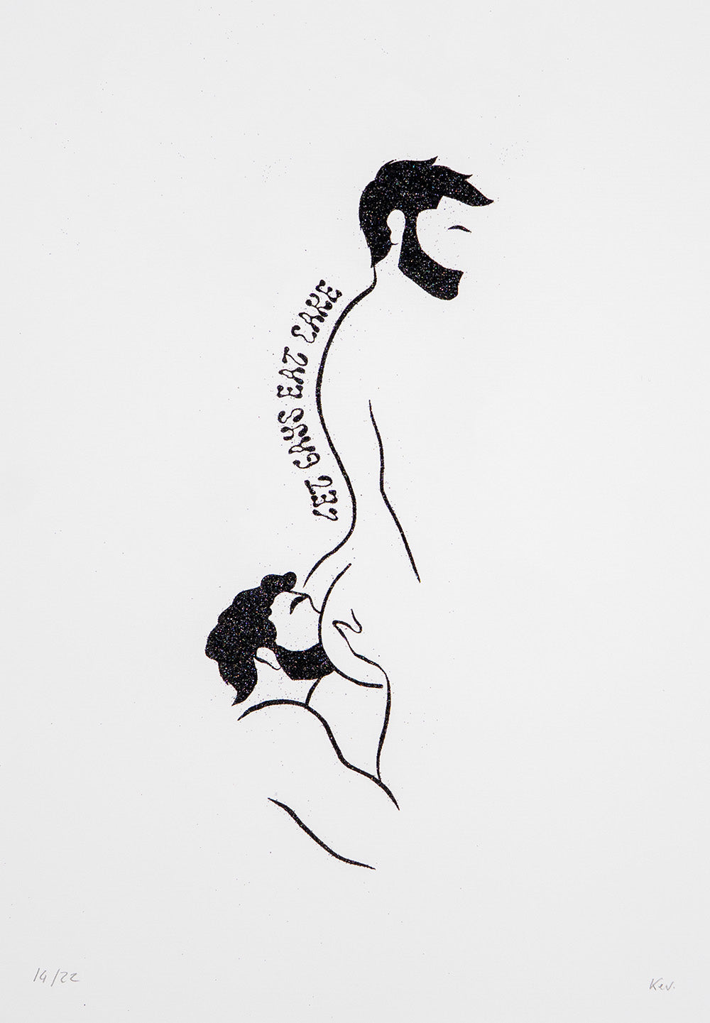 Let gays eat cake (Limited edition print)