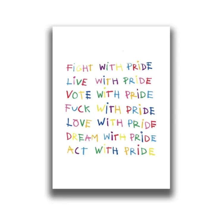 With Pride (Limited Edition print)